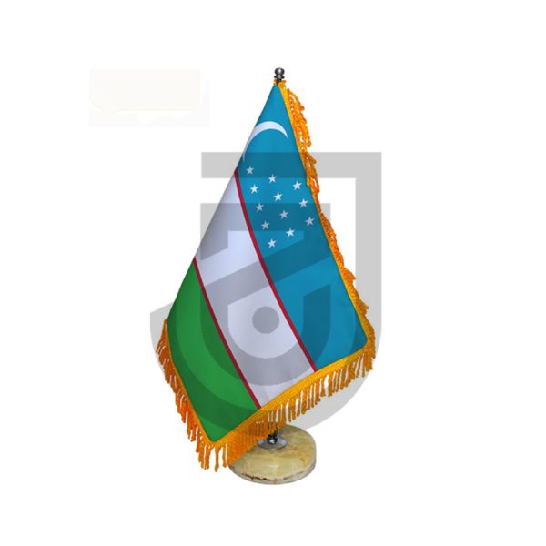 پرچم ازبکستان دور ریشه