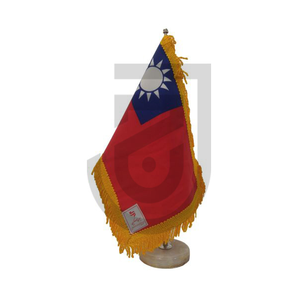 پرچم تایوان دور ریشه