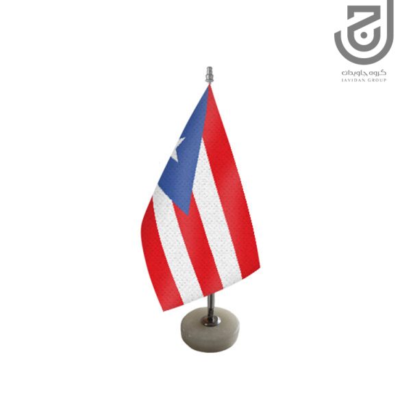 پرچم رومیزی مدل کشور پورتوریکو