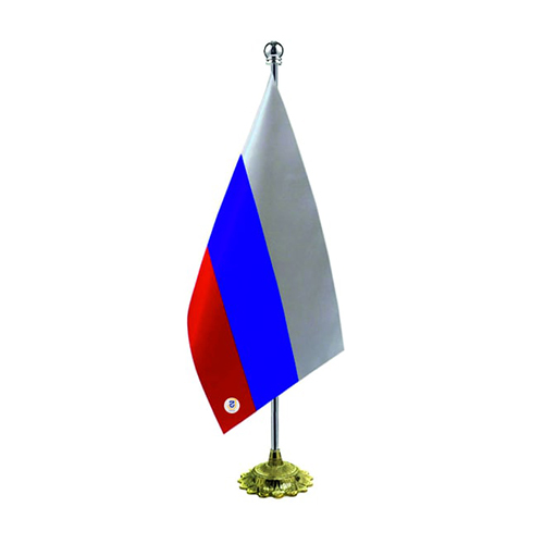 پرچم تشریفات روسیه با پایه خورشیدی