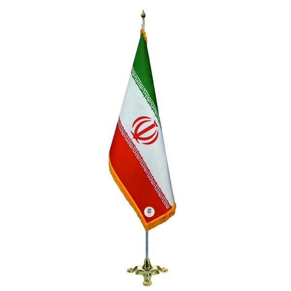 پرچم تشریفات جمهوری اسلامی با ریشه